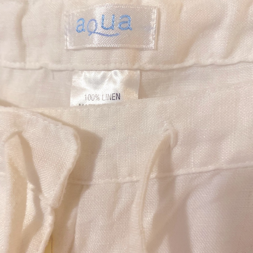 AQUA 💯 linen pants - Picture 5 of 7